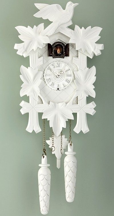 Pendule à Coucou August Schwer '5 Feuilles' - Horloge Murale - Neuf En Boîte
